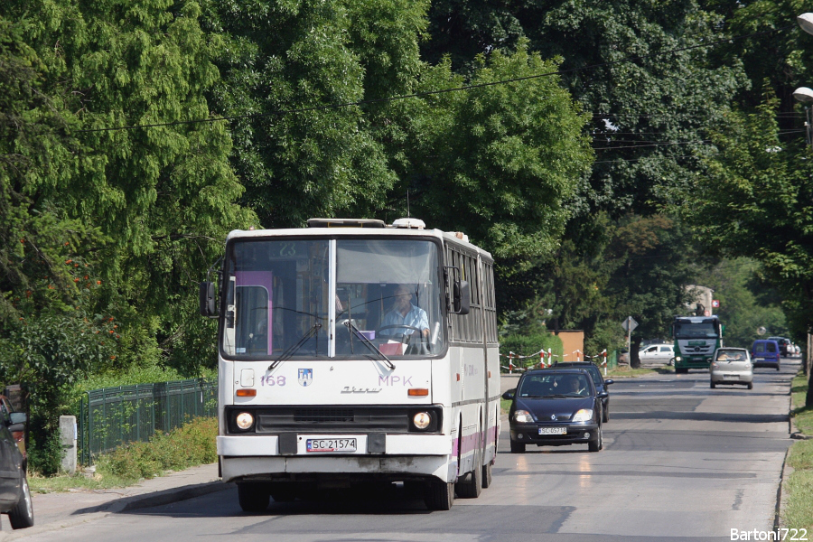 168
Ikarus 280.70E, prod. 1997. 
Słowa kluczowe: IK280 168 23 Częstochowa Sabinowska