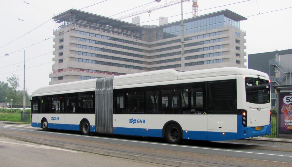 2265
VDL Citea SLFA-180 Electric.
Autor: Barbara Pukało, zgoda jest.
Słowa kluczowe: Citea SLFA-180Eletric 2265 18 Amsterdam