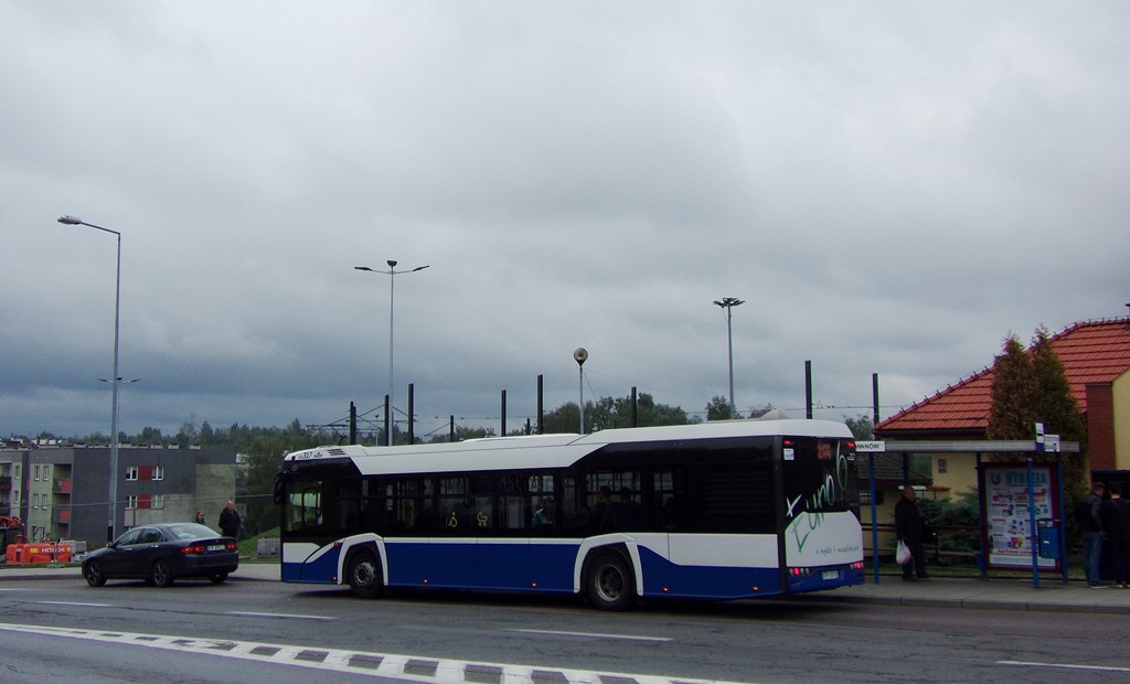 DU317
MPK Kraków w zeszłym roku kupiło 60 12-metrowych Solarisów IV generacji. Zaś w tym roku kolejne siedemnaście, ale w wersji elektrycznej.
Linia 244 łączy Kraków z Wieliczką.
Słowa kluczowe: SU12 DU317 244 Halszki