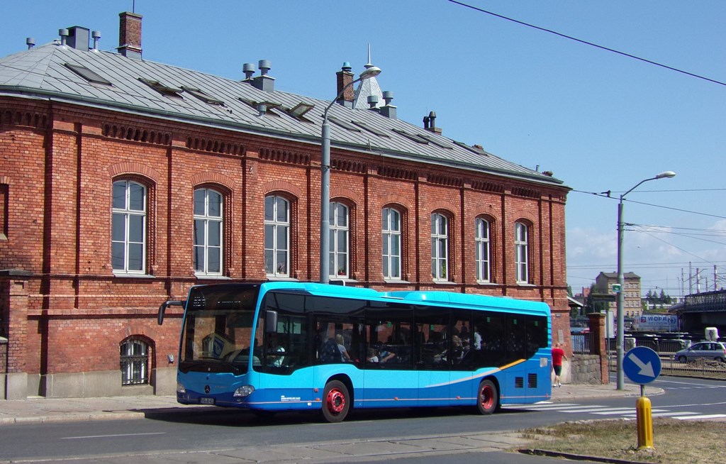 VG-B 41
Krótkie Citaro C2 przewoźnika Uecker-Randow Bus z Ueckermünde.
Słowa kluczowe: O530LEÜ VG-B_41 Nowa