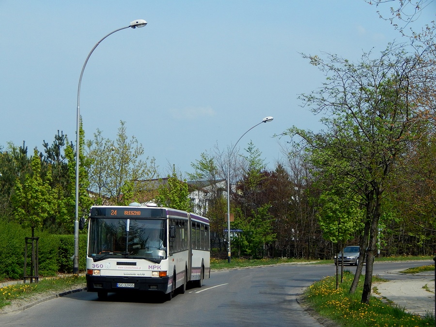 360
Ikarus 435 na całodziennej brygadzie na 24. 
Słowa kluczowe: IK435 360 24 Częstochowa