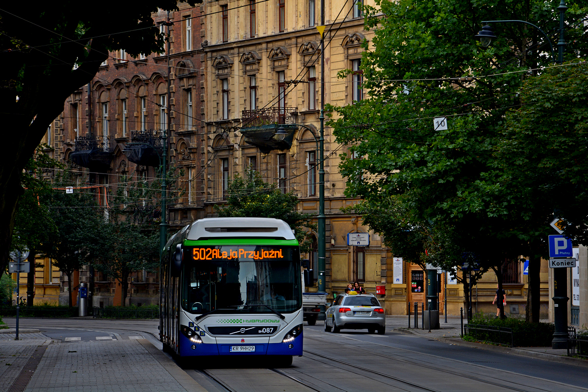  Volvo 7900A Hybrid BH087
Słowa kluczowe: Kraków Podwale BH087 linia502