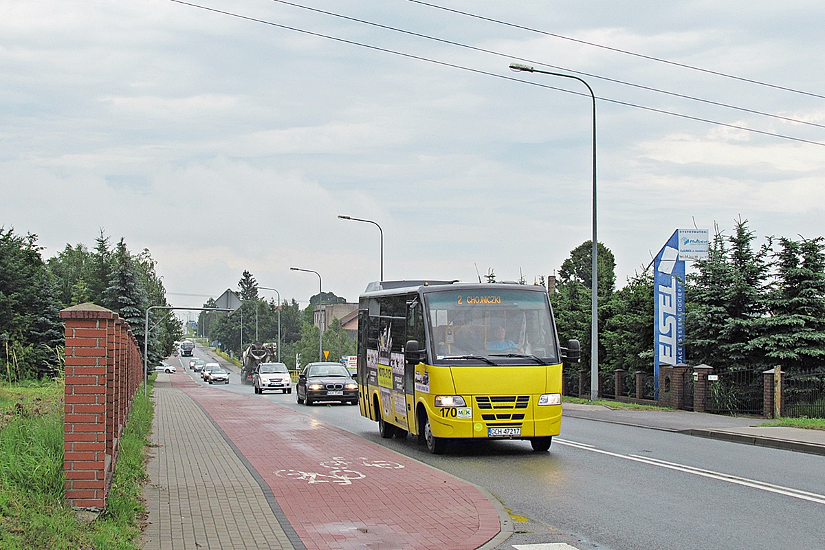 Iveco Daily 65C18 / ProBus Rapido 180 GCH 47217
Chojnice, ul. Tucholska. 
Słowa kluczowe: MZK_Chojnice