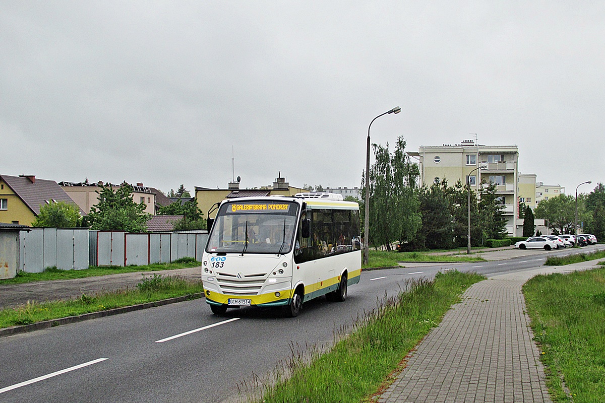 Iveco Daily 70C18 / MMI Urby LE GCH 61514
Chojnice, ul. Wielewska. 
Słowa kluczowe: MZK_Chojnice