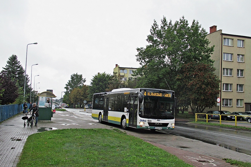 MAN NL293 Lion`s City GCH 65160
Chojnice, ul. Młodzieżowa. 
Słowa kluczowe: MZK_Chojnice