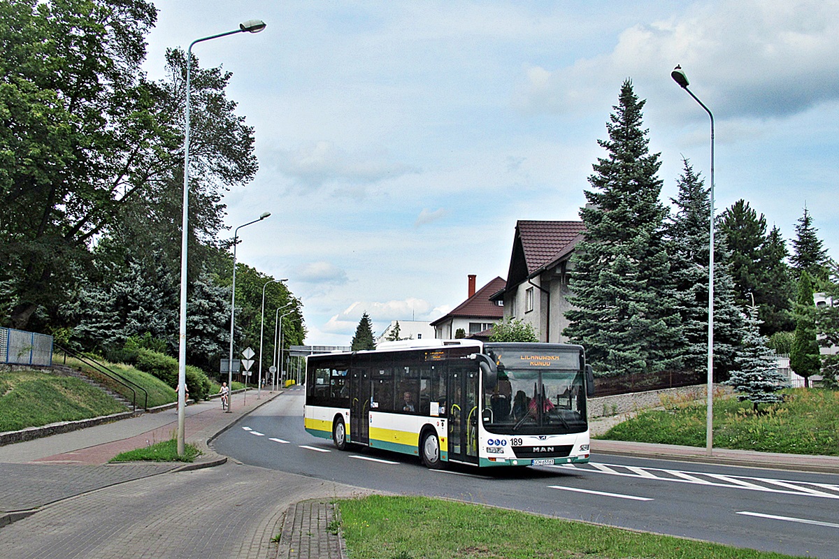 MAN NL293 Lion`s City GCH 65161
Chojnice, ul. Kościerska. 
Słowa kluczowe: MZK_Chojnice