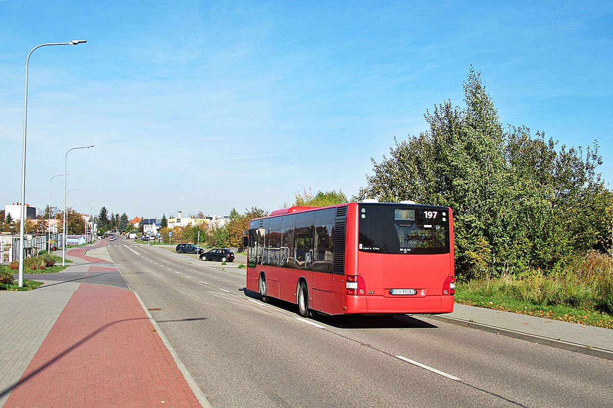 MAN NL293-10,5 Lion`s City GCH 96082
Chojnice, ul. Subisława. 
Słowa kluczowe: MZK_Chojnice