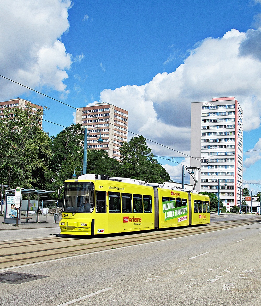 AEG GT6M #307
Frankfurt (Oder), Karl-Marx-Straße.
Słowa kluczowe: SVF