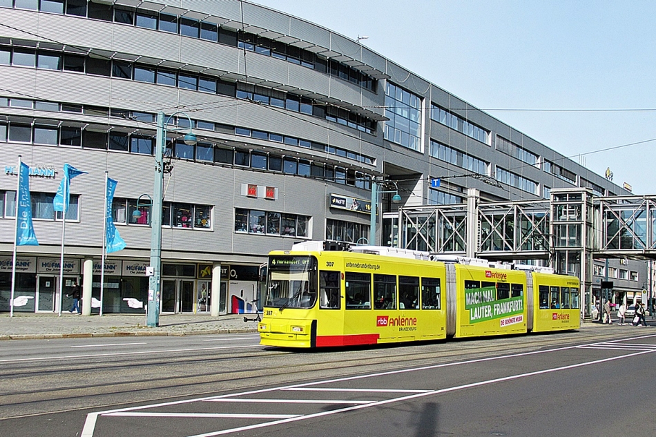 AEG GT6M #307
Frankfurt (Oder), Karl-Marx-Straße.
Słowa kluczowe: SVF