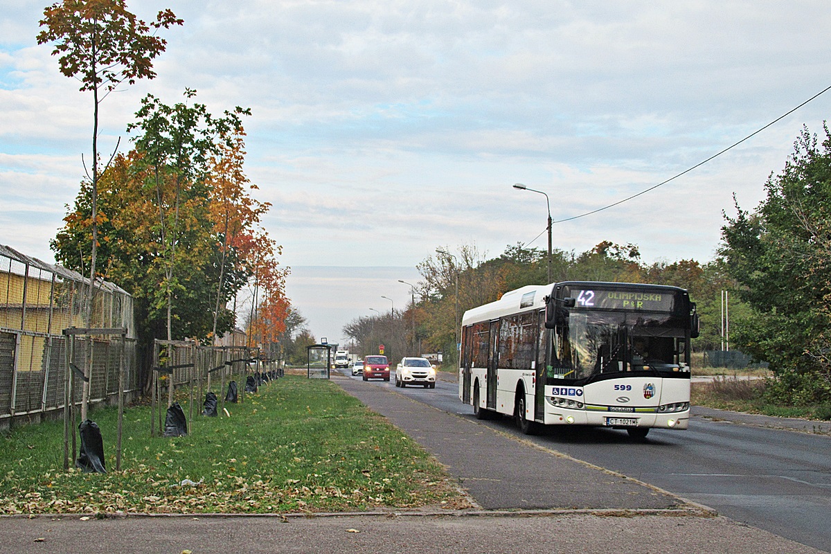 Solaris Urbino 12 CT 1021M
Toruń, ul. Mleczna. 
Słowa kluczowe: MZK