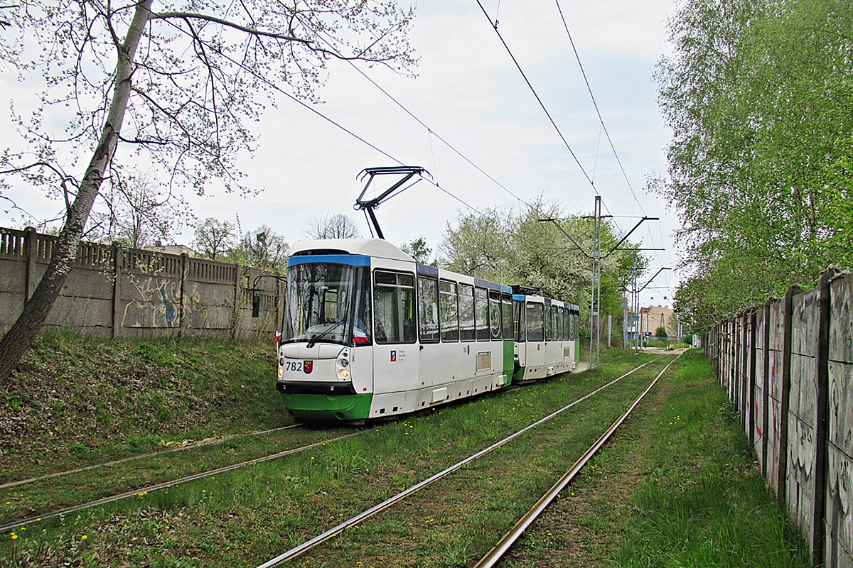 Konstal 105N2k/2000 #782
Szczecin, ul. Ludowa. 
