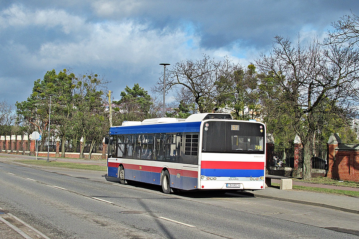 Solaris Urbino 12 CB 590CX
Bydgoszcz, ul. Zaświat. 
Słowa kluczowe: MZK