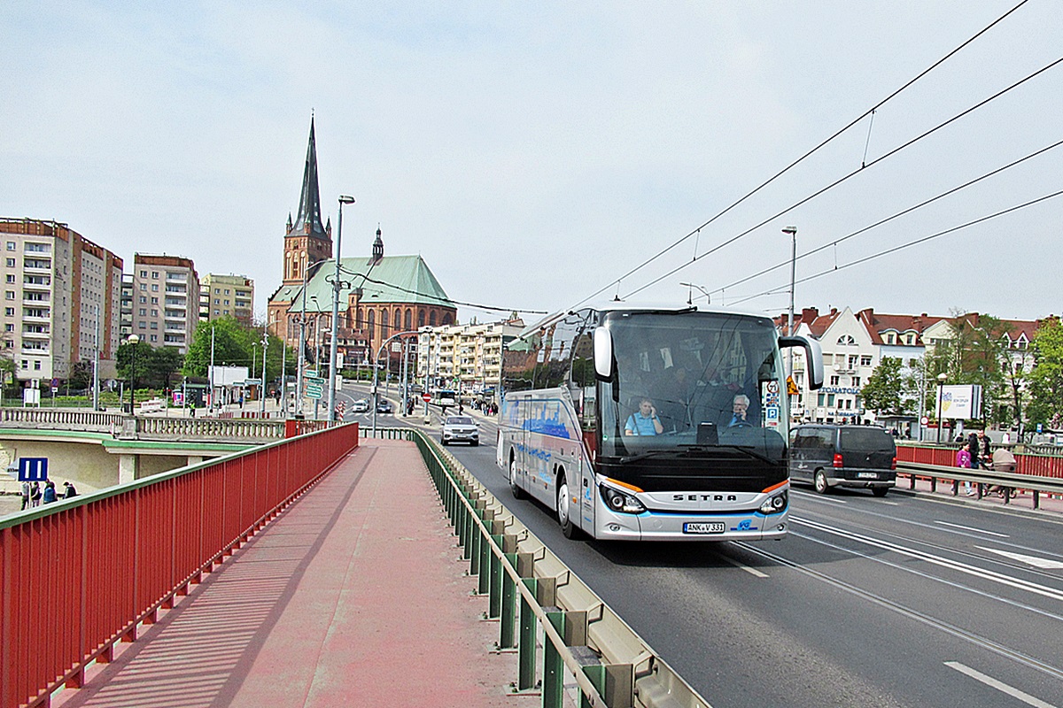 Setra S517 HD ANK-V 331
Szczecin, most Długi. 
