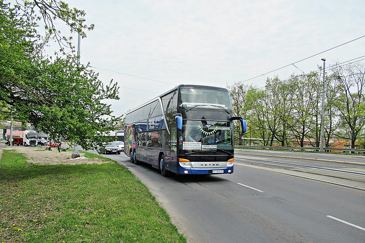 Setra S431DT AT 9818 CP
Szczecin, ul. Energetyków.
