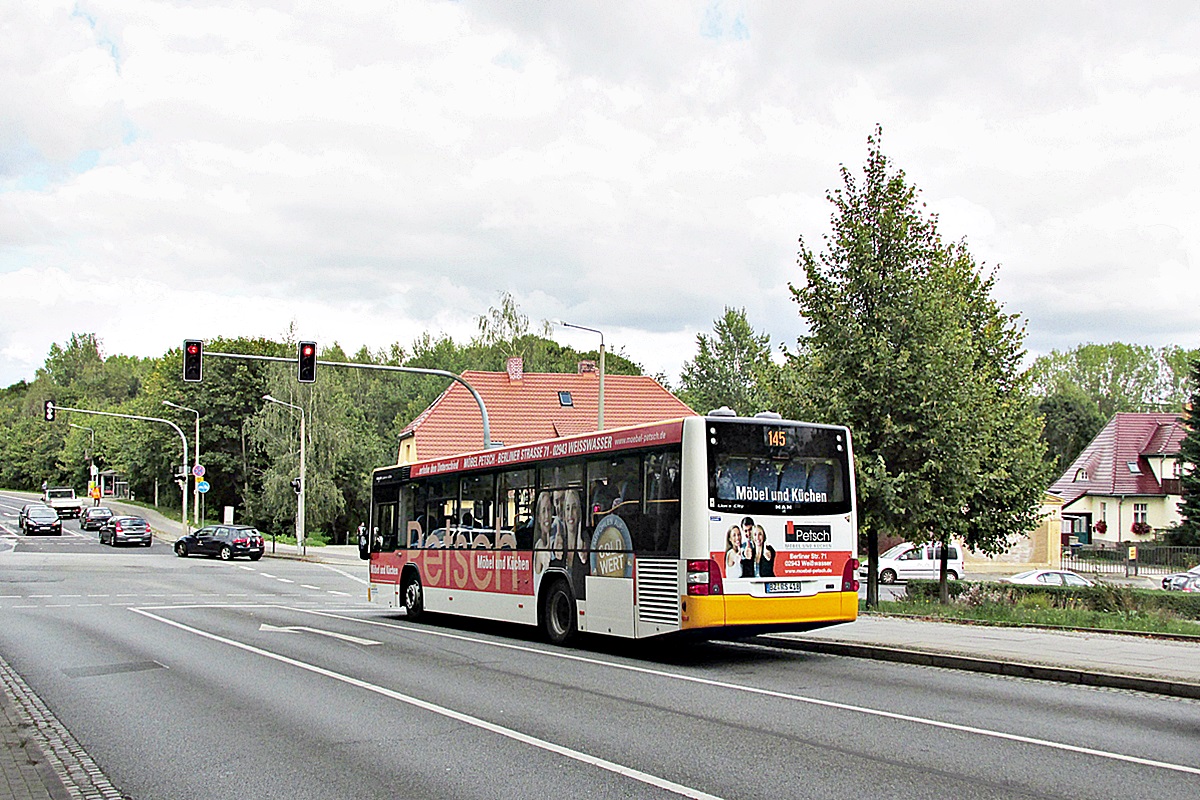 MAN EL263 Lion`s City LE Ü BZ-RD 418
Görlitz, Zeppelinstraße.
