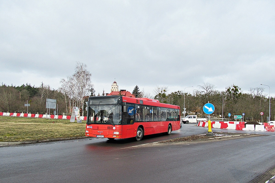 MAN NÜ313 CB 086EY
Świecie, ul. Chełmińska. 
Słowa kluczowe: PKS_Bydgoszcz