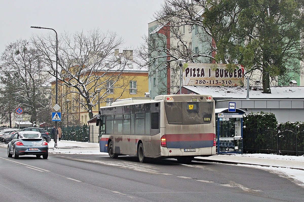 Mercedes-Benz Conecto CB 107GG
Bydgoszcz, ul. Powstańców Warszawy. 
Słowa kluczowe: MZK