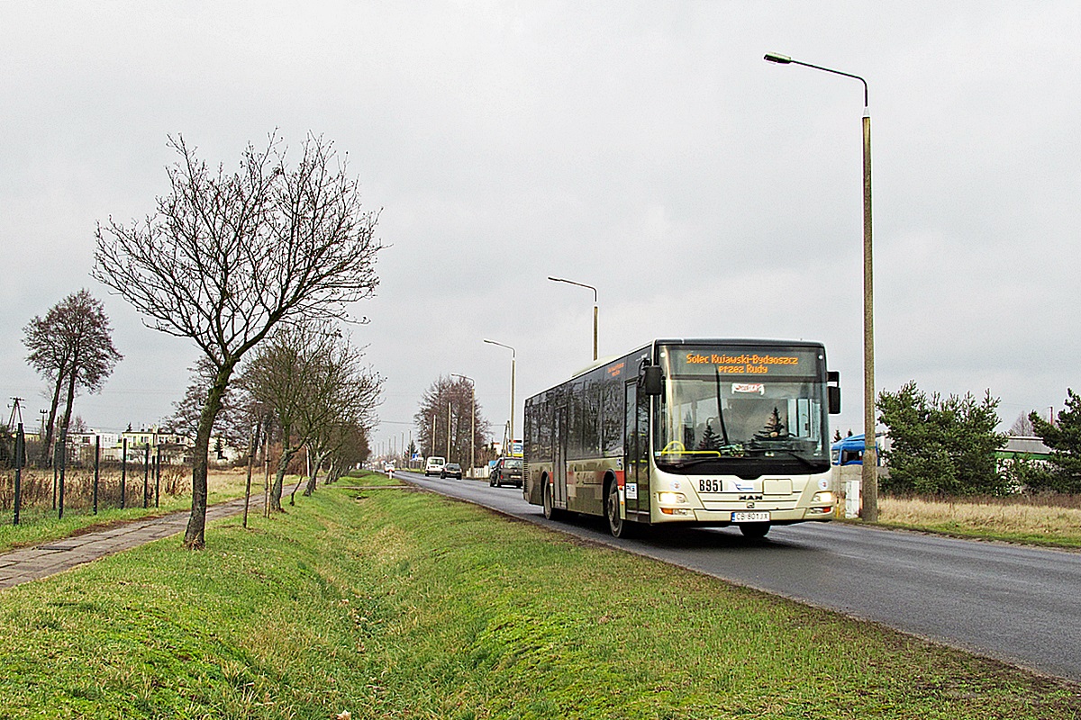 MAN NÜ313 Lion`s City Ü CB 801JX
Solec Kujawski, ul. Leśna. 
Słowa kluczowe: PKS_Bydgoszcz