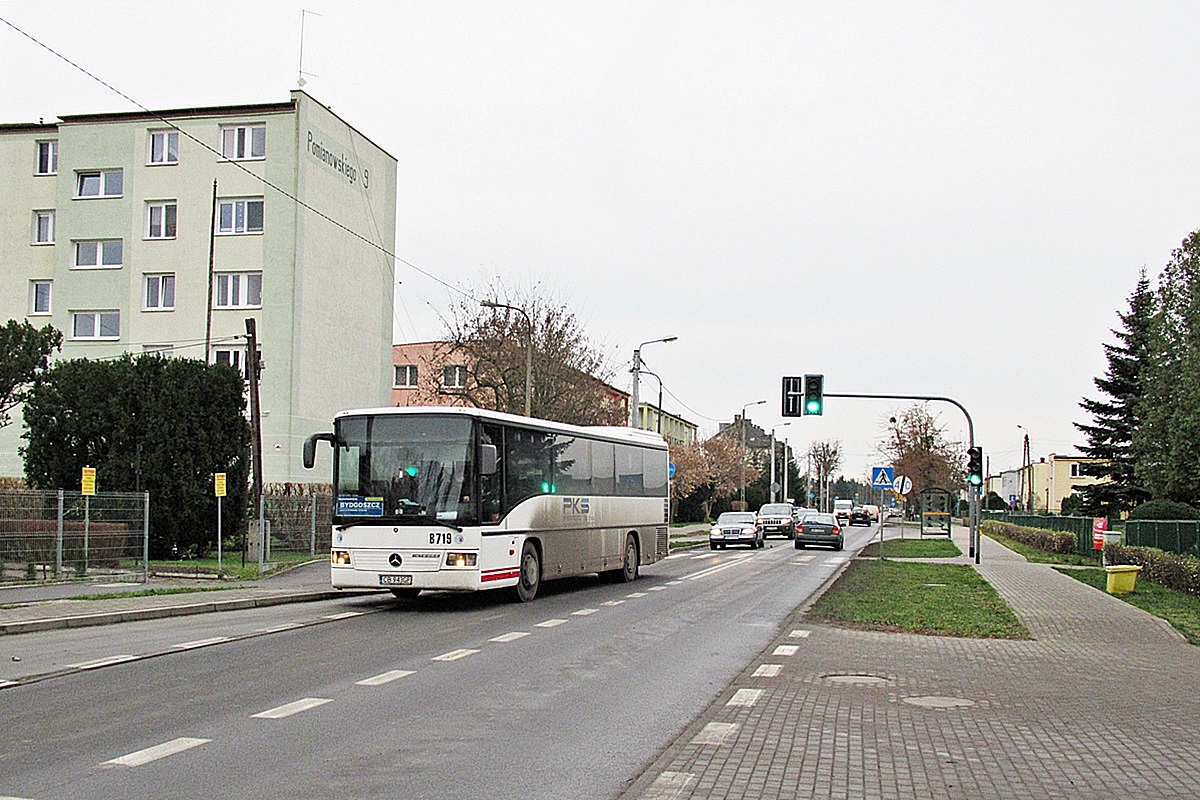 Mercedes-Benz O550 CB 943GP
Koronowo, ul. Karola Pomianowskiego. 
Słowa kluczowe: PKS_Bydgoszcz