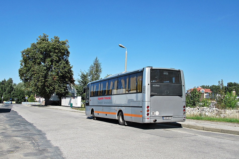 Irisbus Midys CGD 3U11
Kowalewo Pomorskie, ul. Dworcowa. 
Słowa kluczowe: KPTS