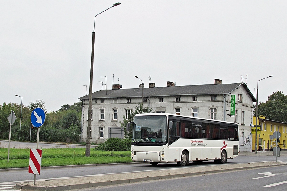 Irisbus Ares 12M CMG 6W31
Inowrocław, ul. Poznańska.
Słowa kluczowe: KPTS