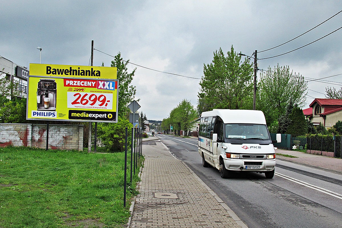 Iveco Daily 65C15 / Durisotti EBE 06562
Bełchatów, ul. Henryka Sienkiewicza. 
Słowa kluczowe: PKS