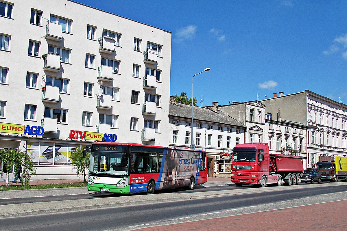 Irisbus Citelis Line GCH 54260
Chojnice, plac Jagielloński. 
Słowa kluczowe: MZK_Chojnice