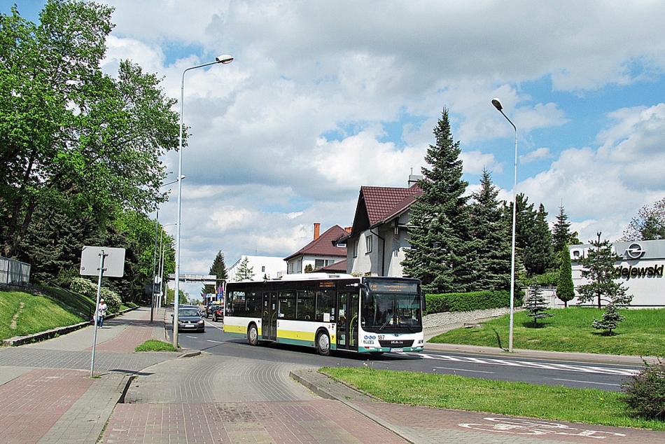 MAN NL293 Lion`s City GCH 65159
Chojnice, ul. Kościerska. 
Słowa kluczowe: MZK_Chojnice