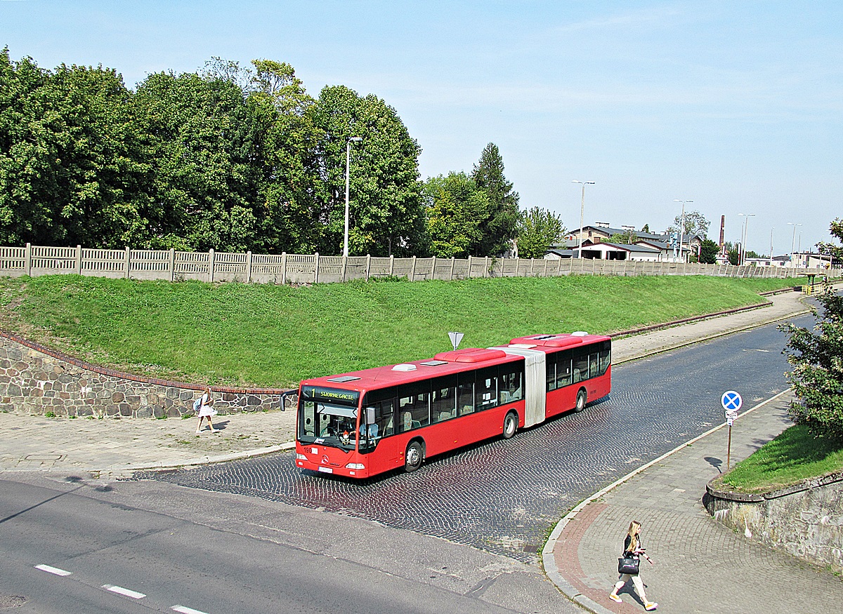 Mercedes-Benz O530G GCH 73290
Chojnice, ul. Dworcowa. 
Słowa kluczowe: MZK_Chojnice