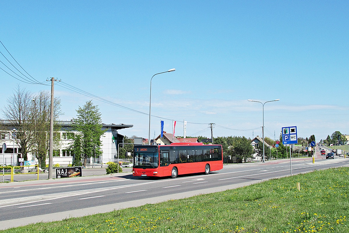 MAN NL283 Lion`s City GCH 73604
Chojnice, ul. Tucholska. Jeden z dwóch najnowszych nabytków w miejscowym MZK. 
Słowa kluczowe: MZK_Chojnice