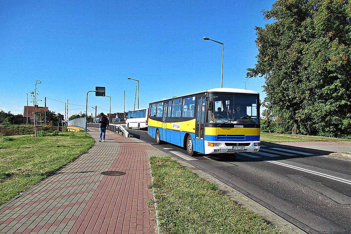 Karosa C935.1034 GKW 1AN1
Kwidzyn, ul. Południowa.
Również pozdrawiam pana kierowcę :) 
Słowa kluczowe: PKS_Kwidzyn