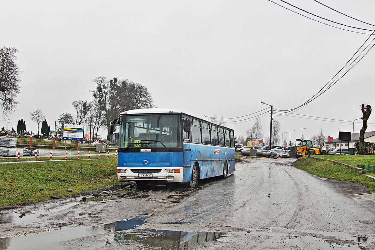 Karosa C935.1034 GKW 4WS9
Gardeja, ul. Grudziądzka. 
Słowa kluczowe: PKS_Kwidzyn