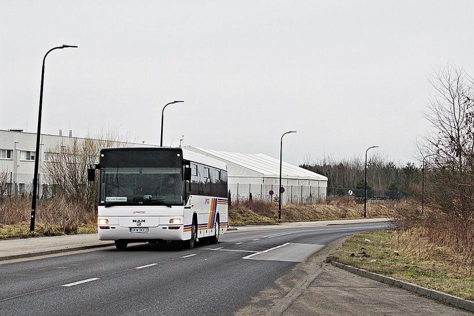 MAN SÜ313 GKW 9KK2
Kwidzyn-Miłosna, droga dojazdowa do pętli autobusowej przy fabryce Jabil.
Słowa kluczowe: PKS_Kwidzyn