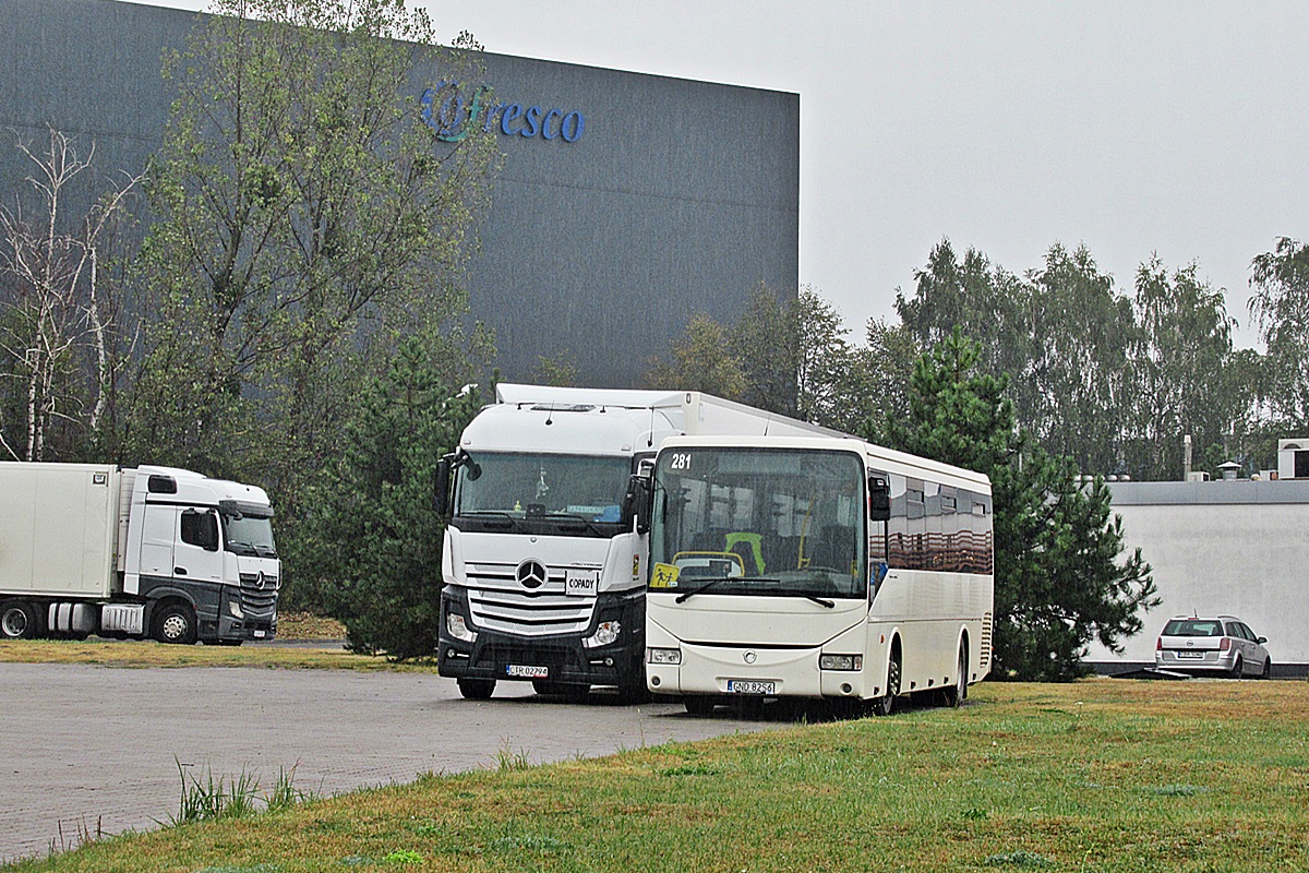 Irisbus New Récréo 12M GND 82S6
Brodnica, ul. Gen. Władysława Sikorskiego. 
Słowa kluczowe: szkolny