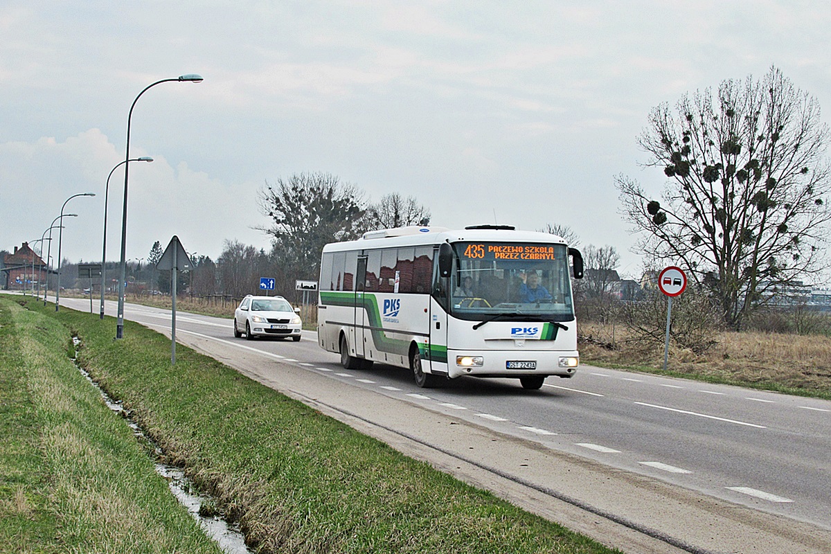 SOR C12 GST 2243A
Skórcz, ul. Dworcowa.
Również pozdrawiam :) 
Słowa kluczowe: PKS_Starogard szkolny