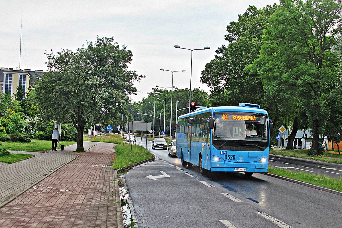 Autosan A1213CLE.01 GST 48987
Chojnice, ul. Kościerska. 
Słowa kluczowe: PKS_Starogard