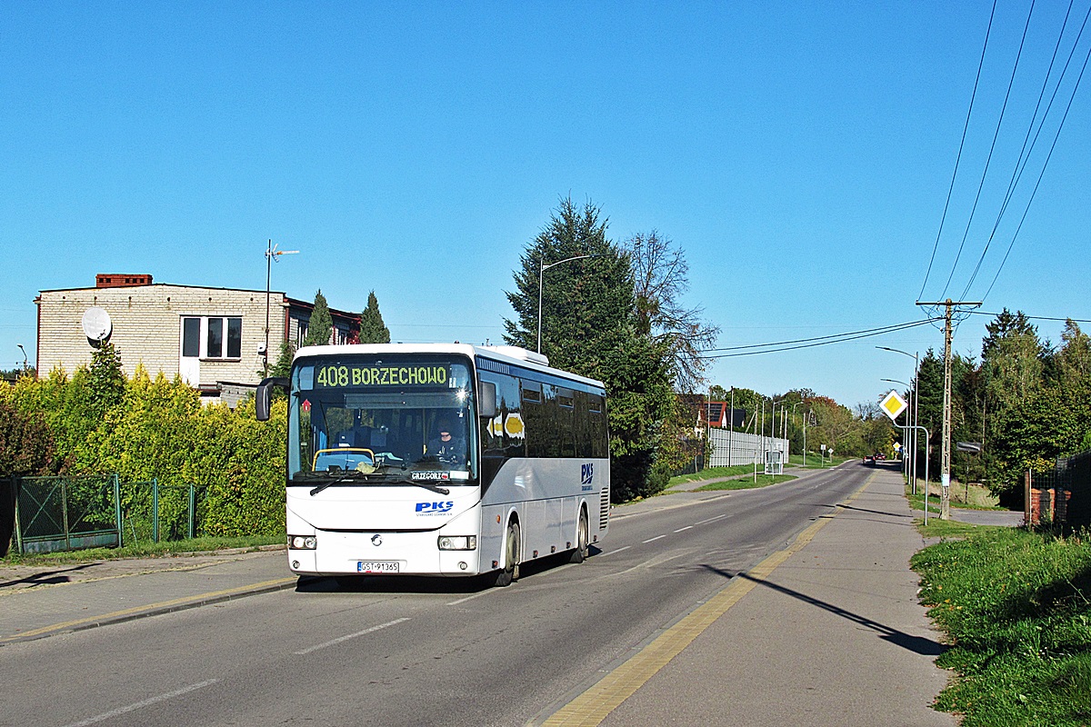 Irisbus Crossway 12M GST 91365
Borzechowo, ul. Szkolna. 
Słowa kluczowe: PKS_Starogard