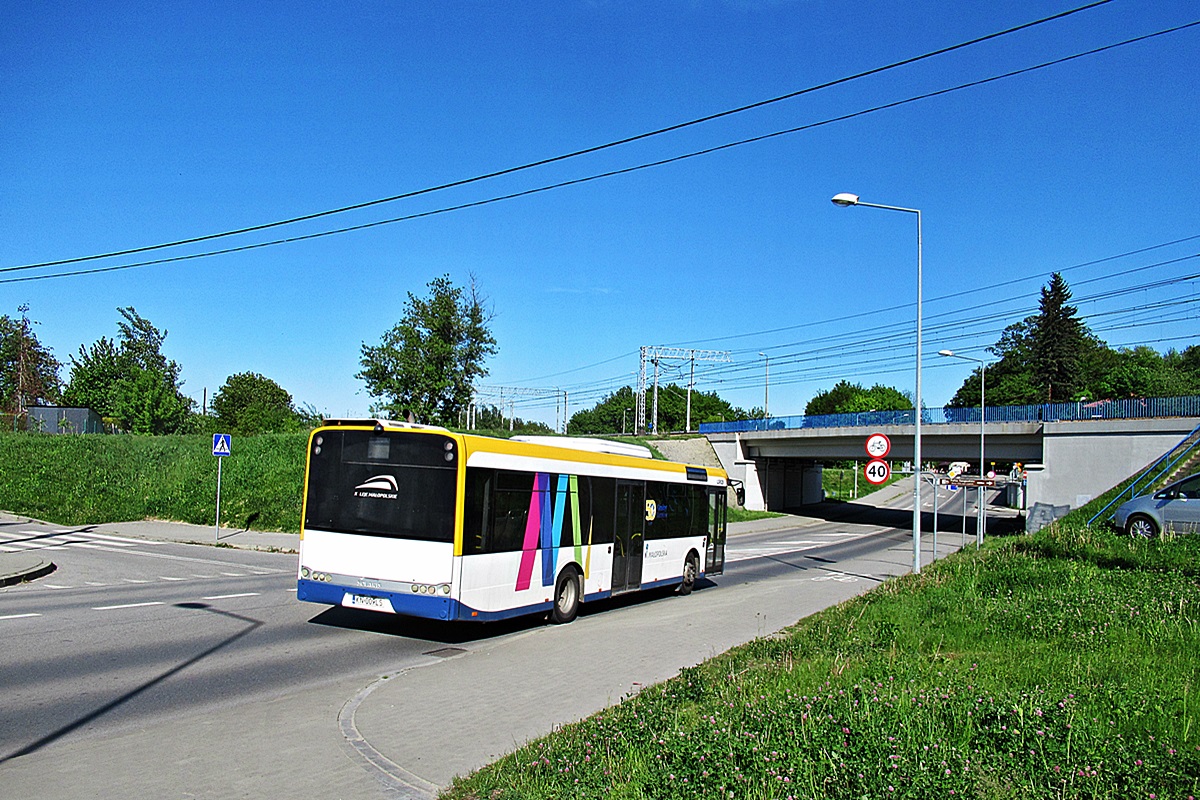 Solaris Urbino 12 KN 009LS
Tarnów, ul. Gumińska. 
