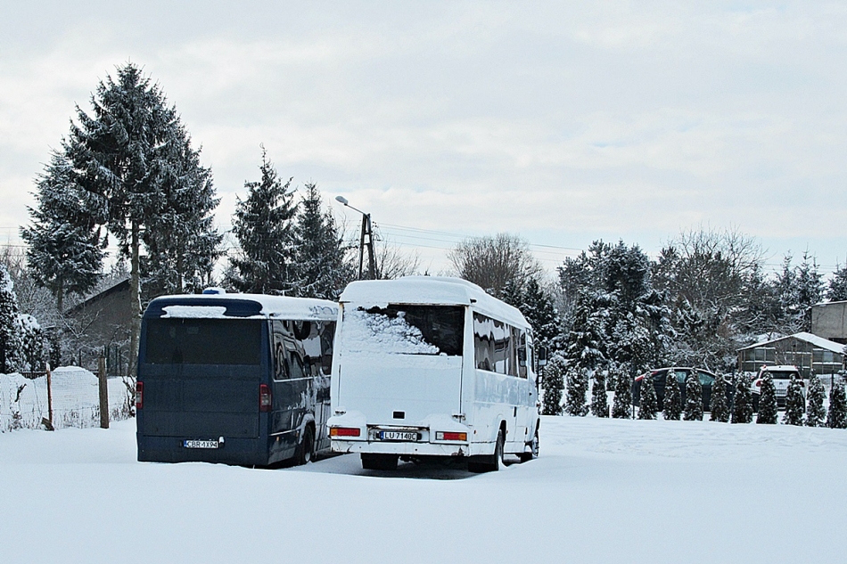 Mercedes-Benz 815 D LU 7140C
Jabłonowo Pomorskie, posesja przy ul. Grudziądzkiej. 
