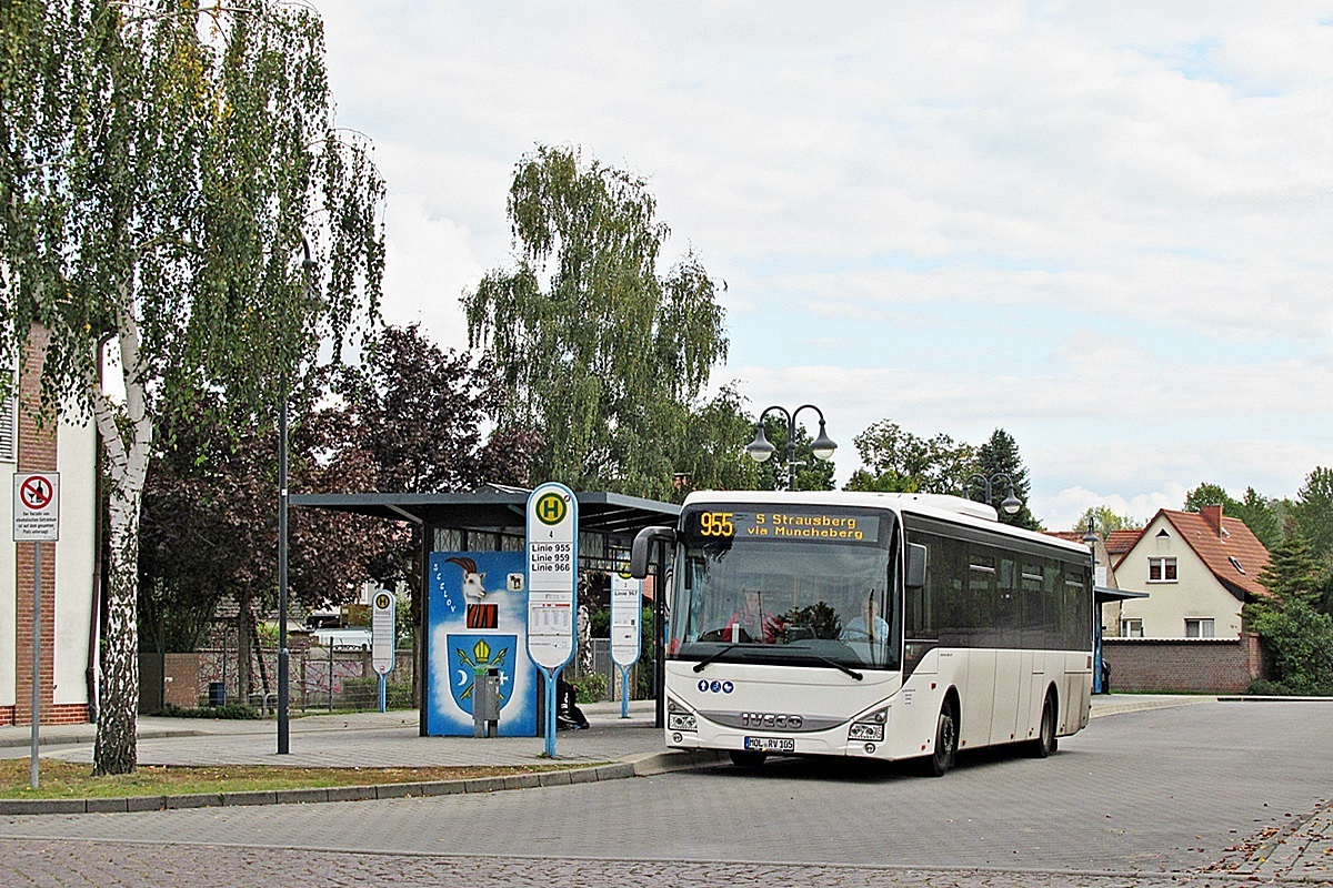 Iveco Crossway 12 LE MOL-RV 105
Seelow, Hinterstraße.
