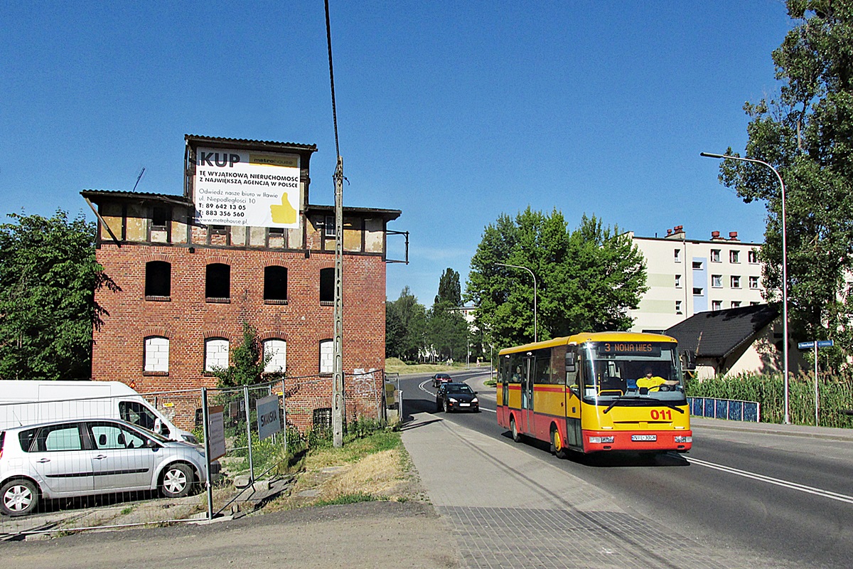 Solbus B9,5 NIL 30GM
Iława, ul. Tadeusza Kościuszki. 
Słowa kluczowe: ZKM_Iława