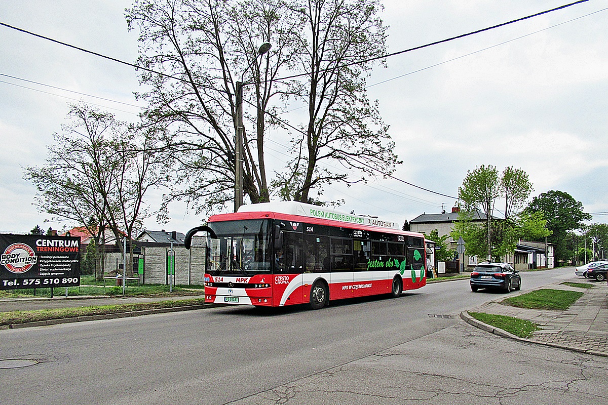 Autosan M12LFE RZ 015AT
Częstochowa, ul. Sabinowska. 
Słowa kluczowe: MPK