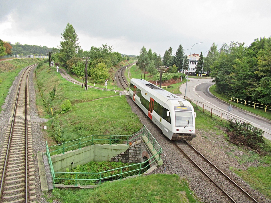 SA103-006
Bolek jako R95984 relacji Kościerzyna - Chojnice na pierwszych metrach podróży powrotnej do swojego miasta. 
