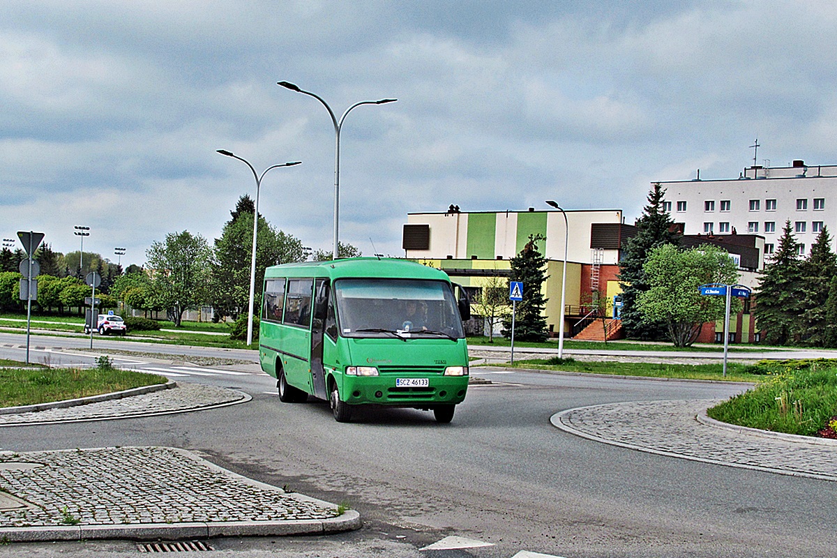 Iveco TurboDaily 59-12 / Cacciamali Thesi SCZ 46133
Bełchatów, rondo Gen. Józefa Hallera. 
