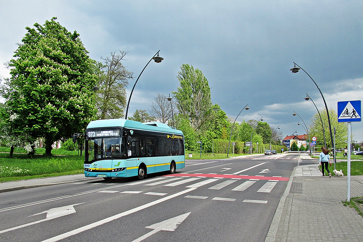 Solaris Urbino 8,9 LE Electric SJ 3336C
Jaworzno, ul. Kolejowa.
