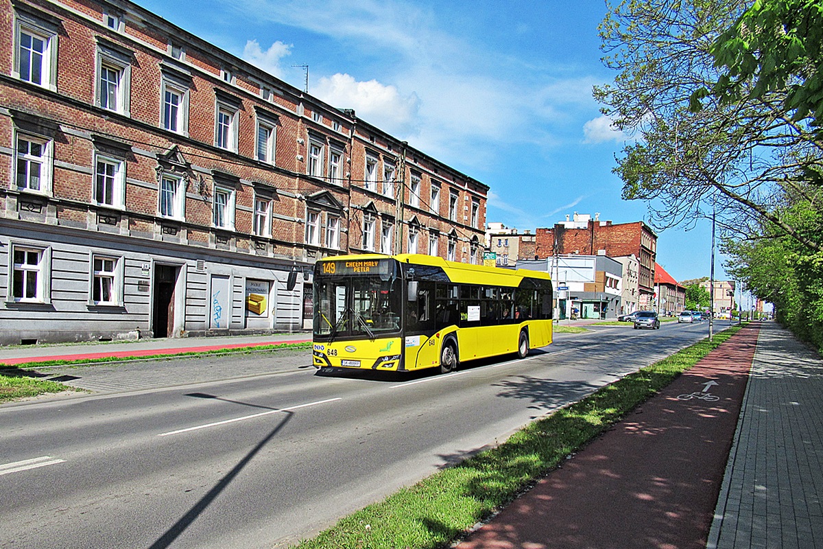 Solaris Urbino 12 SK 488RP
Mysłowice, ul. Katowicka.
Słowa kluczowe: PKM