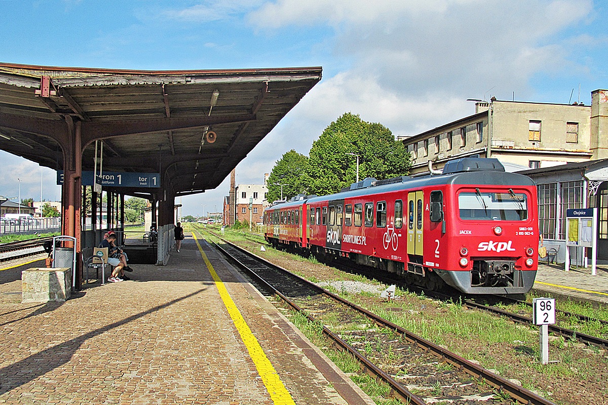 SN83-001
Jacek jako R50712 relacji Chojnice - Tczew gotowy do odjazdu na stacji początkowej. 
