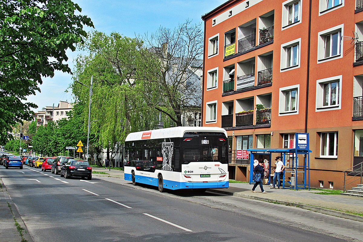 Neso Bus 12 SR 0031W
Rybnik - Śródmieście, ul. Tadeusza Kościuszki. 
Słowa kluczowe: KM