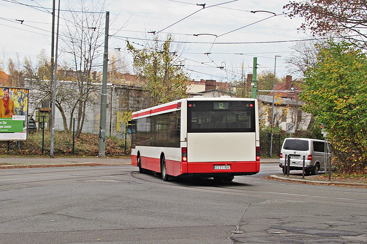 MAN NÜ313 ZI-V 803
Görlitz, Sattigstraße.
